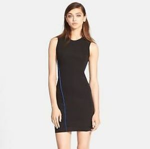 Alexander Wang Moyen bodycon dress blue stripe